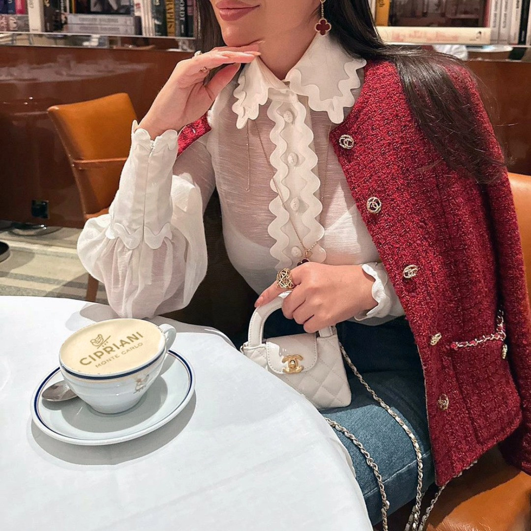 Stampante per caffè al bar con schiuma personalizzata Cipriani Monte Carlo